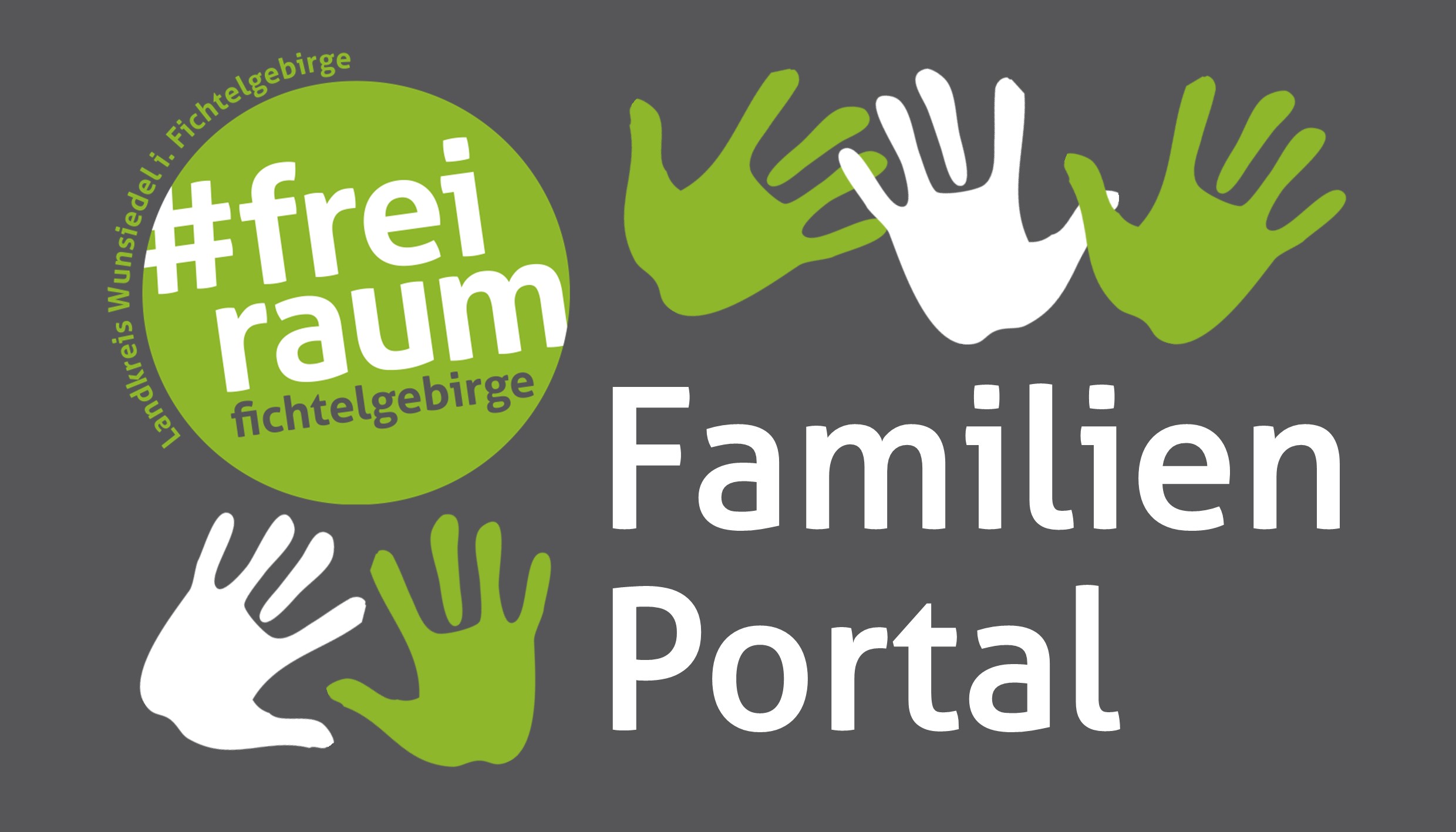 Logo FamilienPortal grau