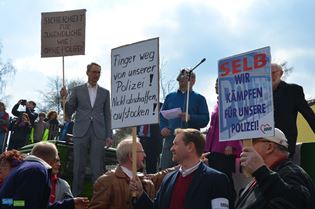 demo selb polizei2