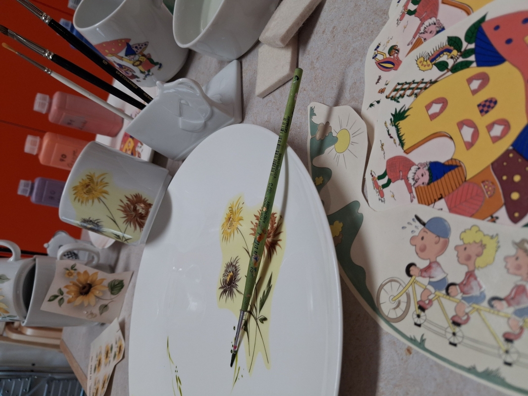 Workshop Porzellan bedrucken 