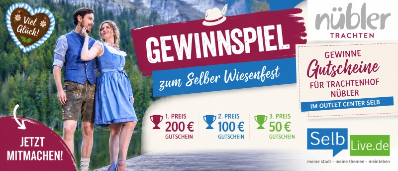 banner trachtengewinnspiel