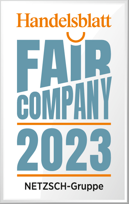 2023 1 NETZSCH Fair Company Auszeichnung