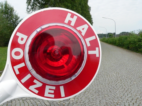 Kelle Halt Polizei