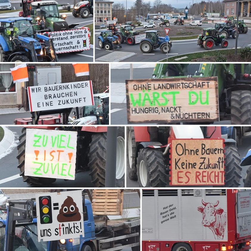 bauernprotest selb