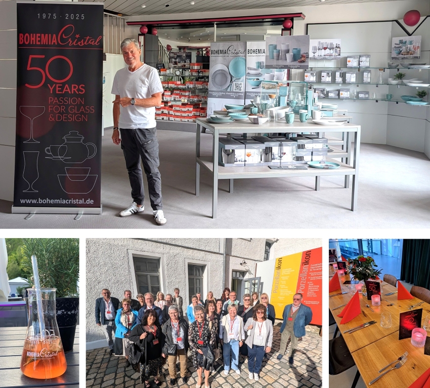 50jahre bohemia cristal selb