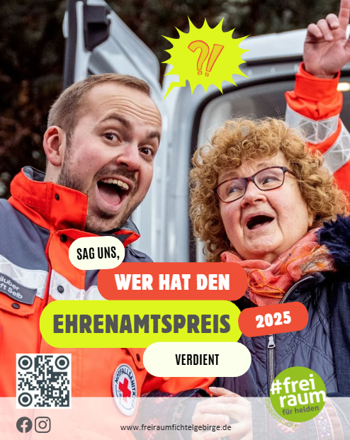 Ehrenamtspreis 2025 mit QR Code