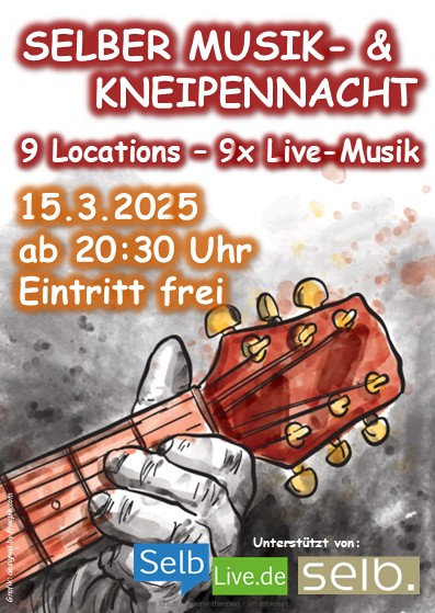 Flyer Kneipennacht 2025 savetehdate