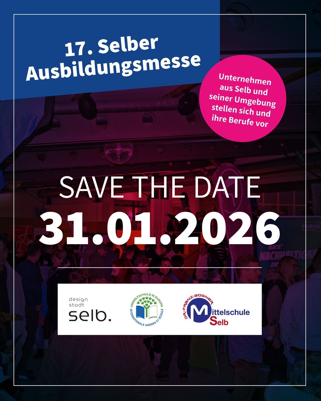 SocialMedia Ausbildungsmesse 2026 Save the Date 002