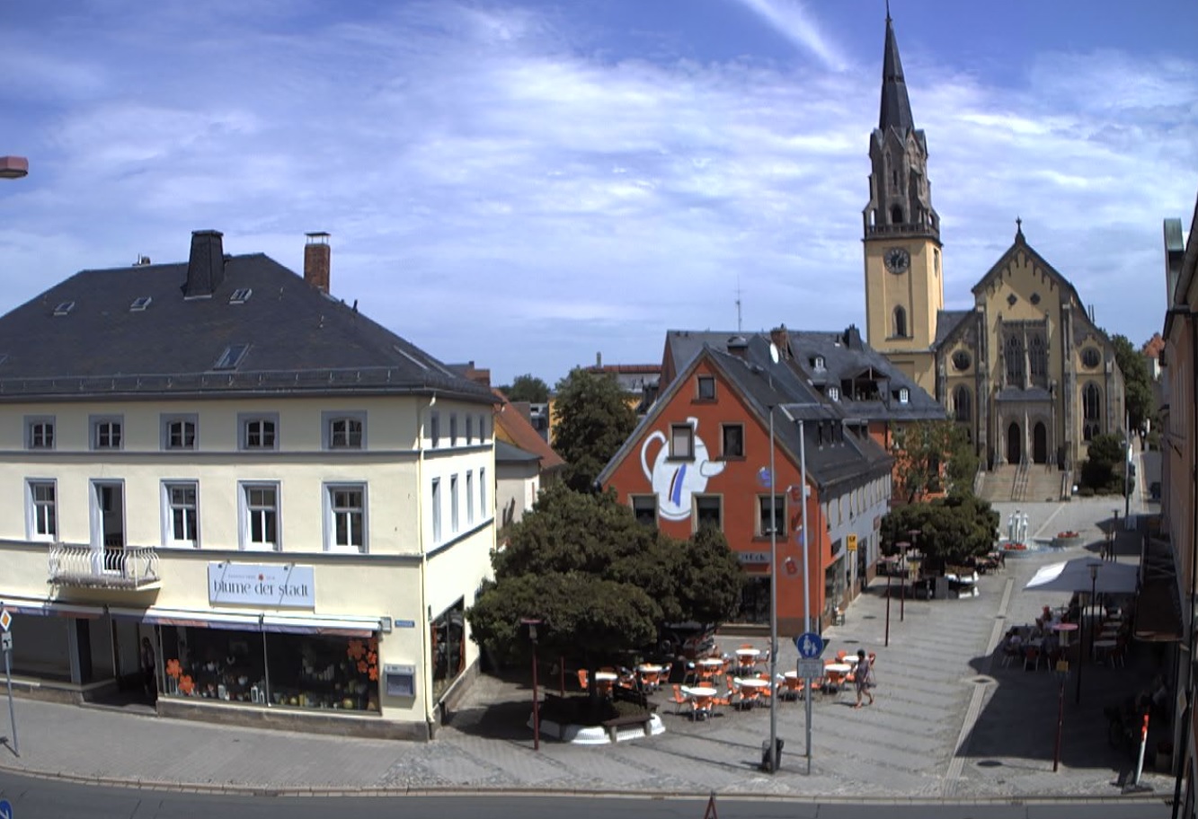 Webcam Marktplatz und Kirche