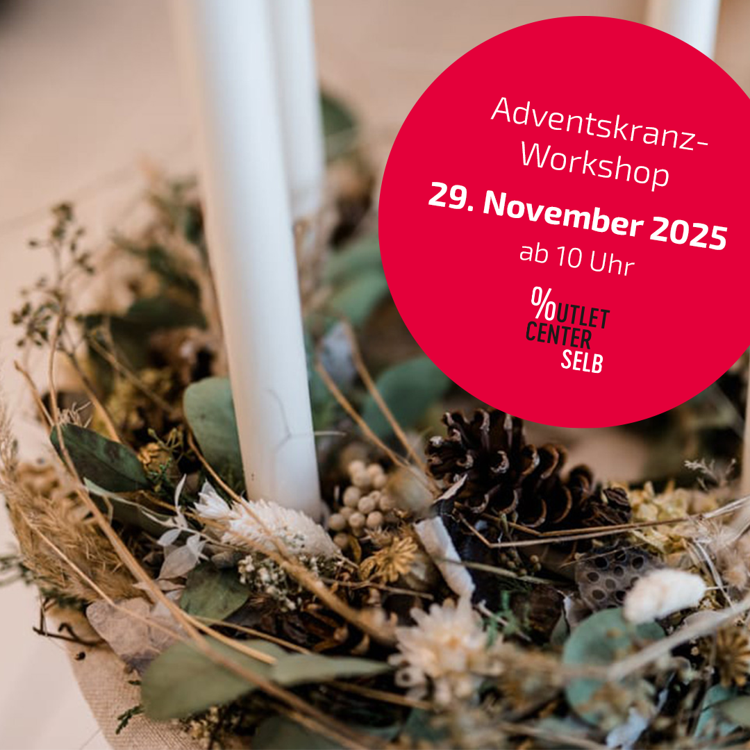 adventskranzbinden outlet center selb 1124