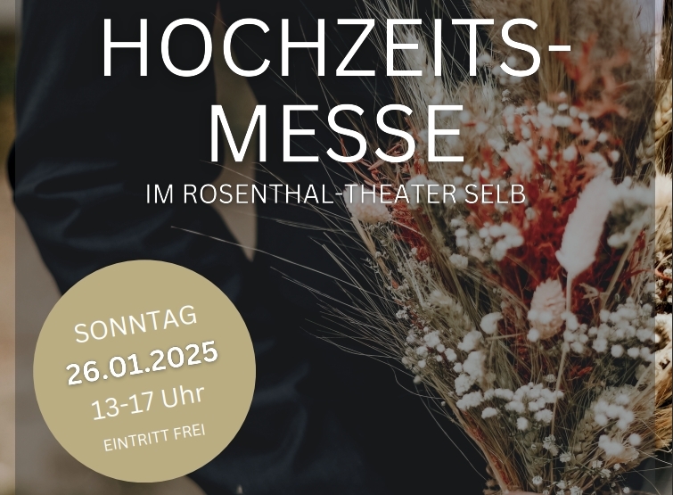 hochzeitsmesse selb 2025