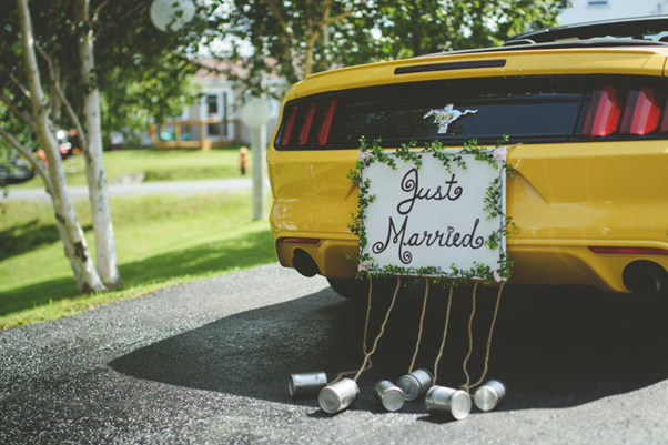 just married