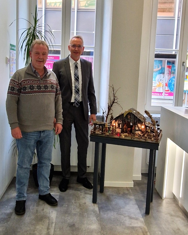 weihnachtskrippe rathaus selb 12251