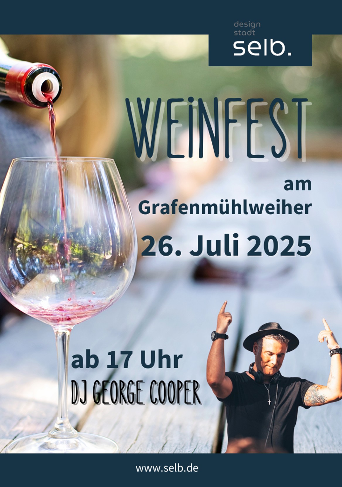 weinfest selb plakat 2025