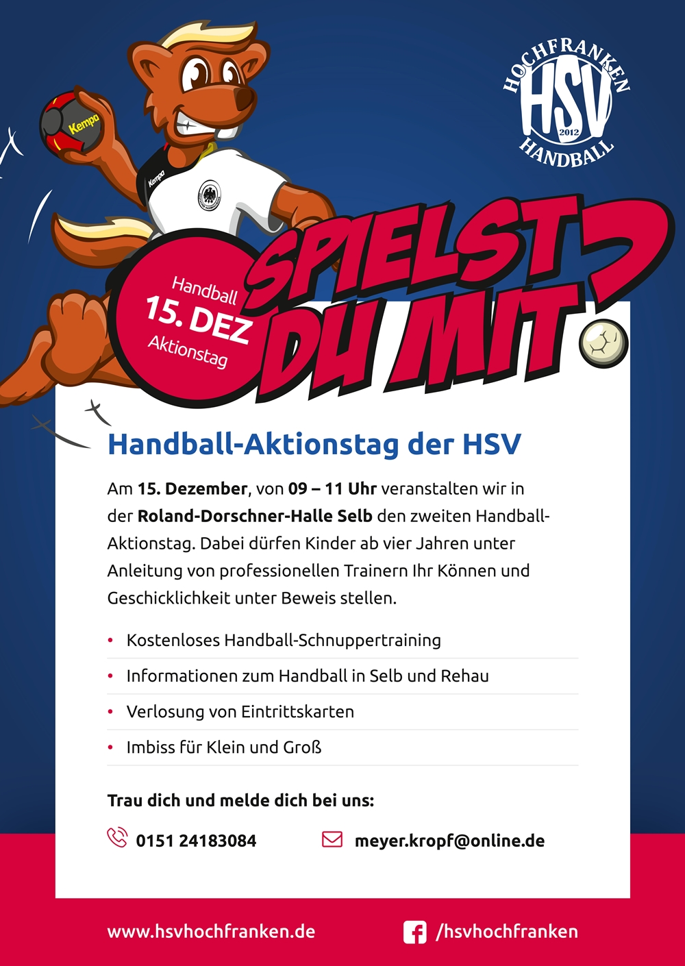 handball aktionstag selb